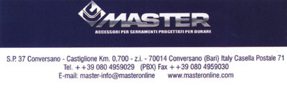 Master accessori per serramenti